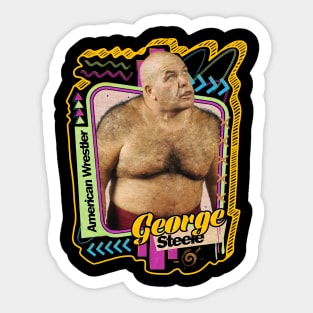 George Steele - Pro Wrestler Sticker